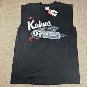 2004 NASCAR Kahne T-shirt Sleeveless NWT Large Black